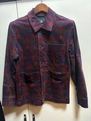 바나나 리퍼블릭 코듀로이 S 페이즐리 자켓