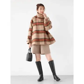 야마다야 [ Vin ] 스트라이프 퀼트 하프 팬츠