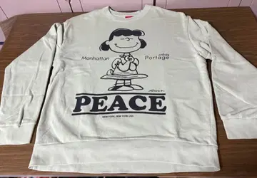 새상품급! 맨해튼 포티지 피넛 콜라보 맨투맨 L