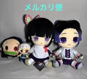 귀멸의 칼날 시노부 카나오 네즈코 텐겐 봉제 인형 파우치 세트