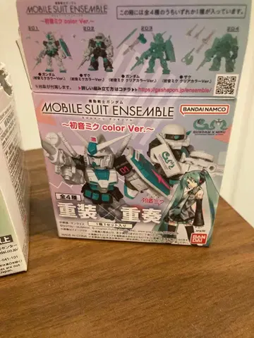 모빌슈트 앙상블 하츠네 미쿠 color Ver. 4체 세트 덤 포함