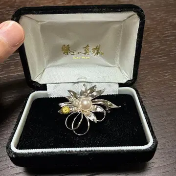 궁내청 참관 기념 브로치