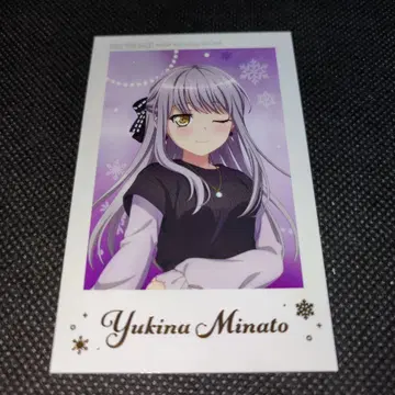 뱅드림 GIGO 사진풍 카드 미나토 유키나