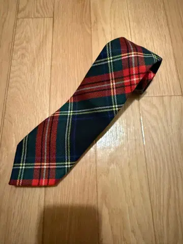 SHIPS 넥타이 마드라스 체크