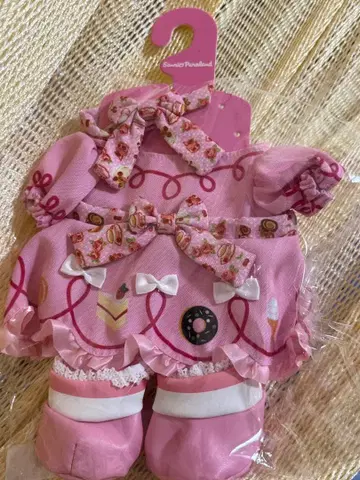 [세트] 마이멜로디 쿠로미 갈아입히기 봉제 인형 코스튬