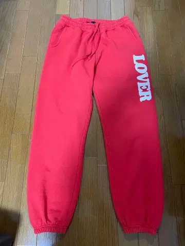 BIANCA CHAND 레드 조거 팬츠 M