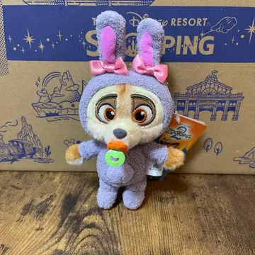 디즈니 스토어 피닉 봉제 인형 키링 키체인 주토피아2