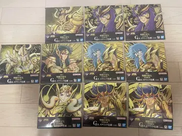 제일복권 세인트 세이야 G상 메탈릭 색지 전 7종 10매 세트