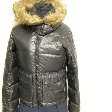 adidas 블랙 다운 자켓 퍼 포함