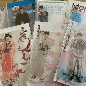 SnowMan 후카사와 타츠야 아크릴 스탠드 세트 6종류