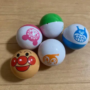 호빵맨 쿠루코로 타워 볼만 5개 세트