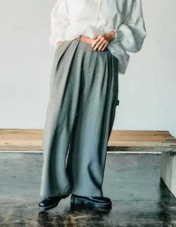 니코앤드 MODE NORM CORE 헤링본 2턱 페인터 팬츠