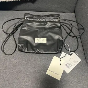 [미사용 새상품] beautiful people 2WAY 숄더 복조리백