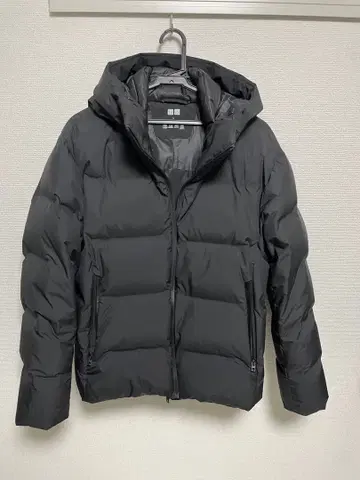 uniqlo 심리스 다운 후드티