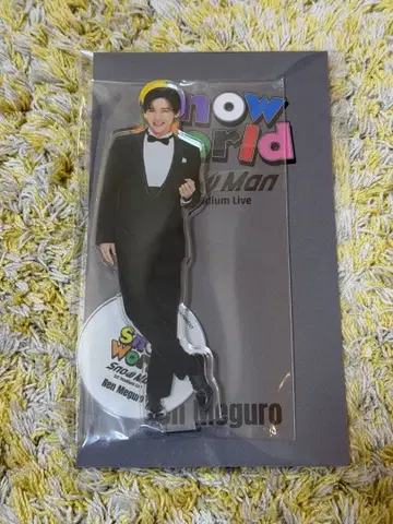 Snow Man 메구로 렌 아크릴 스탠드 Snow World