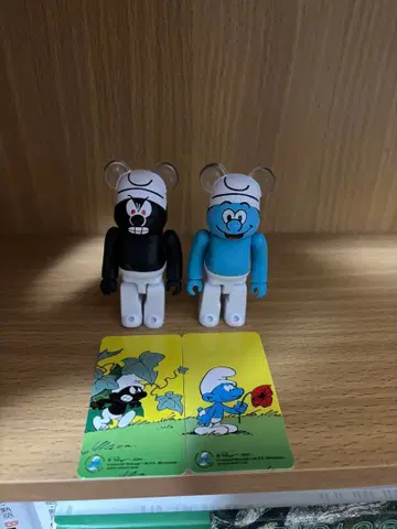 큐브릭 베어브릭 피규어 세트