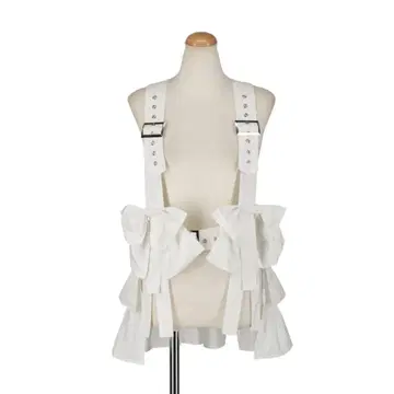 HEIHEI 리본 하네스 WHITE