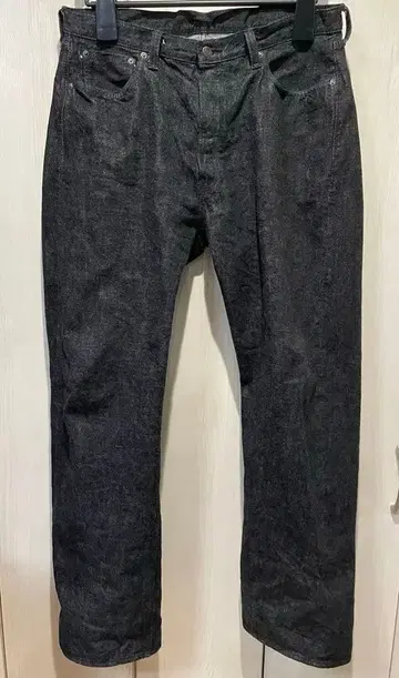 FULLCOUNT 스트레이트 데님 0105BK Selvedge Denim