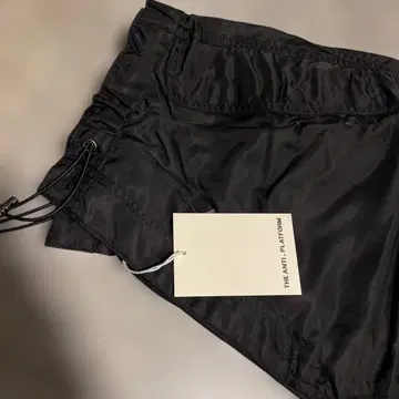 THE ANTI PLATFORM 한국 브랜드 안티카 블랙 와이드 팬츠