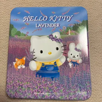 헬로키티 라벤더 캔