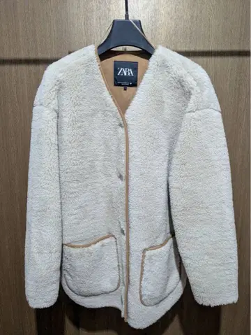 ZARA 자라 보아 자켓