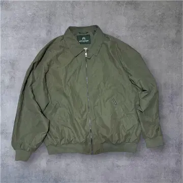 Weatherprof 올리브색 봄버 자켓 L 사이즈