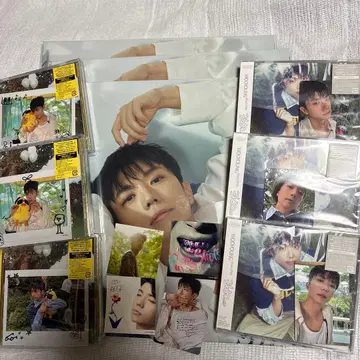 2PM / 2pm 우영 베스트 앨범 3가지 형태 각 3장 카드&스티커