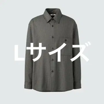 UNIQLO U 트윌 워크 오버사이즈 셔츠