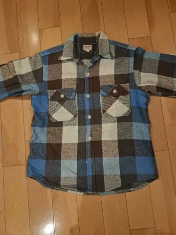 DOUBLEWORKS 웨어하우스 플란넬 셔츠 사이즈 38