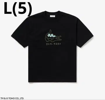 LACOSTE 고질라 콜라보 T셔츠