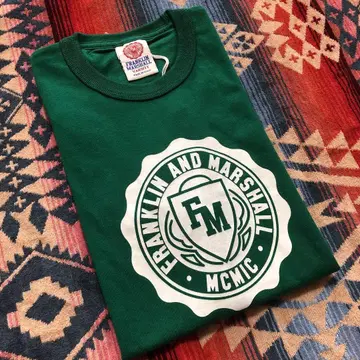 FRANKLIN AND MARSHALL T셔츠 그린