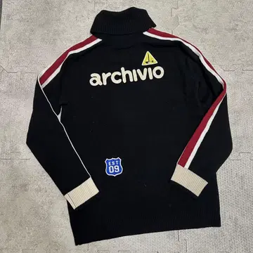 [ 당일 발송 ] archivio 알치비오 하이넥 니트 스웨터 터틀넥