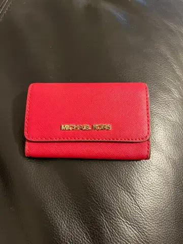 MICHAEL KORS 레드 카드 케이스