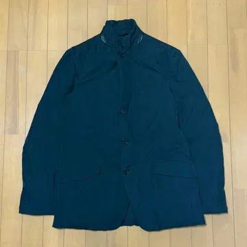 [ 레어 ] DKNY 다나카란 블랙 다운 자켓 코트 더블 지퍼