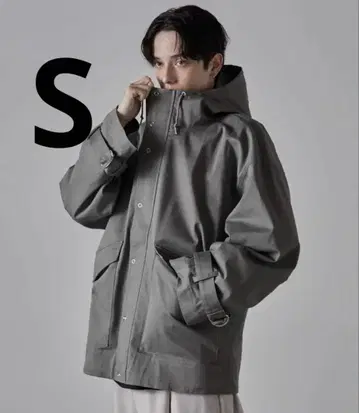 [ CLEL ] 밀리터리 디자인 마운틴 파카 S 사이즈 그레이