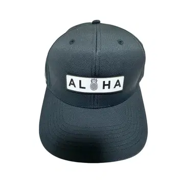 하와이 한정판 ALOHA 골프 캡 adidas 블랙