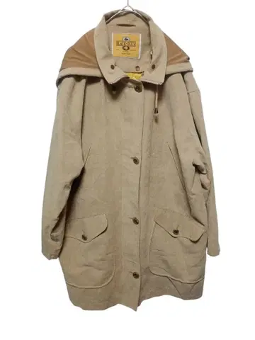 희귀 레어템 80s 빈티지 BLACK DUCK 베이지 모즈 코트