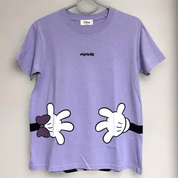 미니 미니의 '허그' 셔츠 거의 새상품입니다 아름다운 옅은 보라색
