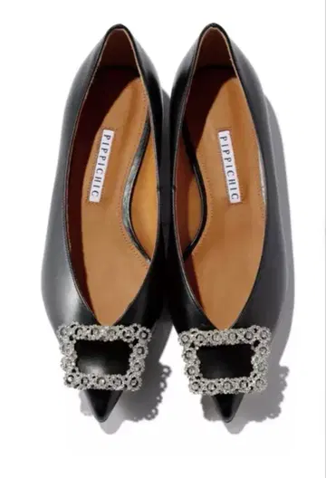 새상품급 PIPPI CHIC 비쥬 펌프스 블랙