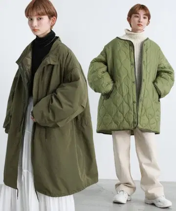 AW 라이너 세트 밀리터리 피쉬테일 모즈 코트