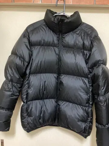 블랙 다운 자켓