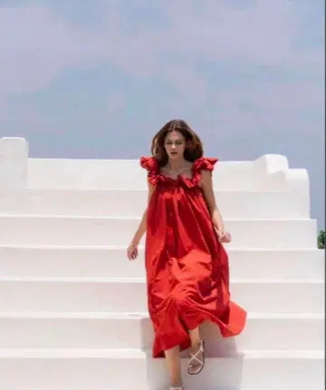 THETOE Erie 프릴스 원피스