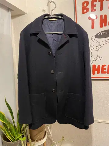 폴스미스 Paul Smith 네이비 P코트 자켓