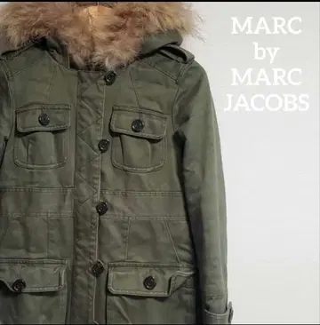 MARC BY MARC JACOBS 모즈 코트 밀리터리 코트 카키