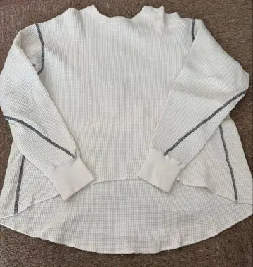 6(ROKU) 로쿠 서멀 긴팔 티셔츠 화이트