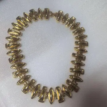 MONET 골드톤 메탈 목걸이