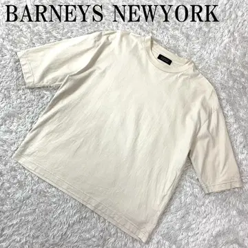 BARNEYS NEWYORK 반팔 T셔츠 라이트 베이지 F B472