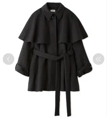 SNIDEL 리버 케이프 코트