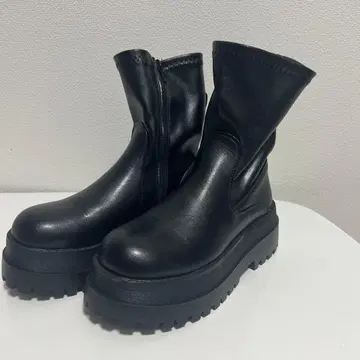 블랙 사이드 고어 부츠