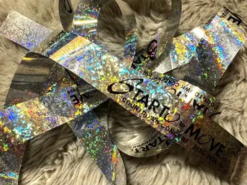 [ 은 ] STARTO to MOVE 카우콘 은색 테이프 은색 테이프 풀